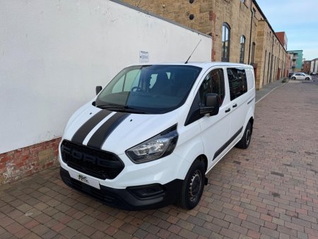 FORD TRANSIT CUSTOM 2.0 300 EcoBlue Crew Van L1 H1 Euro 6 5dr (6 Seat)